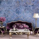 پوستر دیواری داماسک فروشگاه قلعه کاغذ دیواری