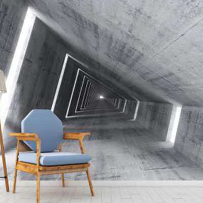 پوستر دیواری سه بعدی فروشگاه قلعه کاغذ دیواری