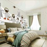 پوستر دیواری کودک فروشگاه قلعه کاغذ دیواری