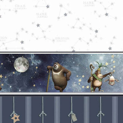 پوستر دیواری کودک فروشگاه قلعه کاغذ دیواری