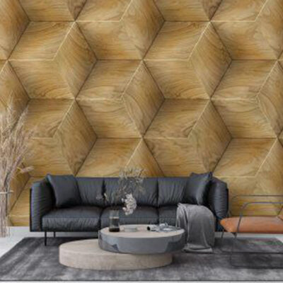 پوستر دیواری سه بعدی فروشگاه قلعه کاغذ دیواری