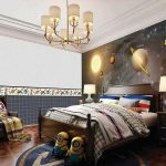 پوستر دیواری کودک فروشگاه قلعه کاغذ دیواری