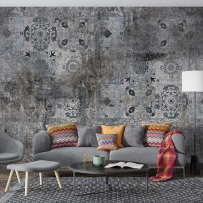 پوستر دیواری پتینه فروشگاه قلعه کاغذ دیواری