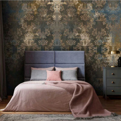 پوستر دیواری داماسک فروشگاه قلعه کاغذ دیواری