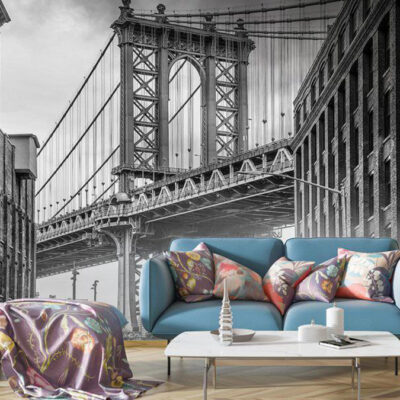 پوستر دیواری پل فروشگاه قلعه کاغذ دیواری