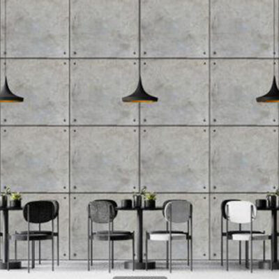 پوستر دیواری طرح بتن فروشگاه قلعه کاغذ دیواری