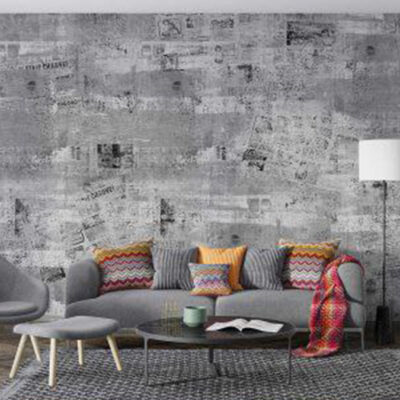 پوستر دیواری مدرن فروشگاه قلعه کاغذ دیواری