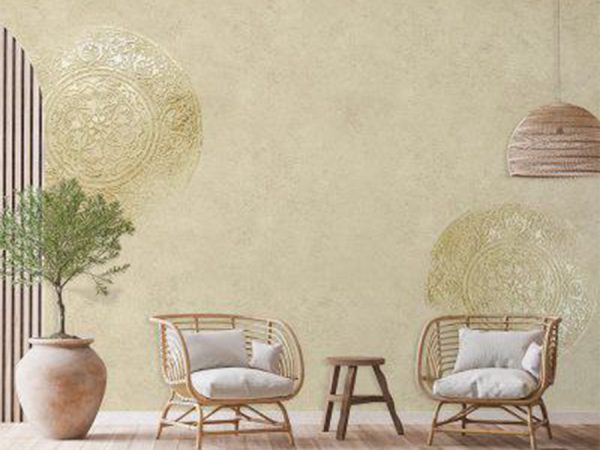 پوستر دیواری داماسک فروشگاه قلعه کاغذ دیواری