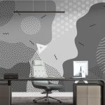 پوستر دیواری مدرن فروشگاه قلعه کاغذ دیواری