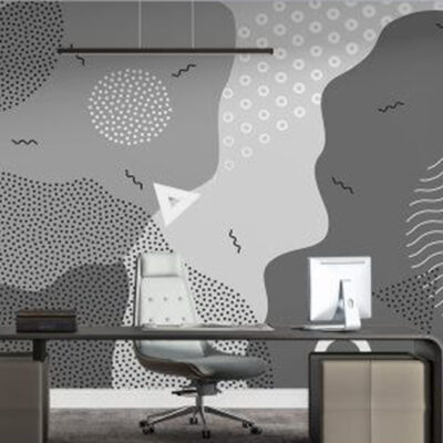 پوستر دیواری مدرن فروشگاه قلعه کاغذ دیواری