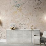 پوستر دیواری داماسک فروشگاه قلعه کاغذ دیواری