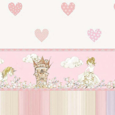 پوستر دیواری کودک فروشگاه قلعه کاغذ دیواری