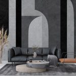 پوستر دیواری مدرن فروشگاه قلعه کاغذ دیواری