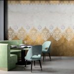 پوستر دیواری داماسک فروشگاه قلعه کاغذ دیواری