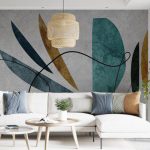 پوستر دیواری مدرن فروشگاه قلعه کاغذ دیواری