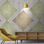 پوستر دیواری داماسک فروشگاه قلعه کاغذ دیواری