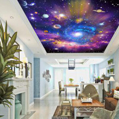 پوستر دیواری سقفی فروشگاه قلعه کاغذ دیواری