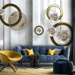 پوستر دیواری گوی فروشگاه قلعه کاغذ دیواری