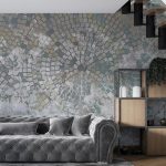 پوستر دیواری پتینه فروشگاه قلعه کاغذ دیواری