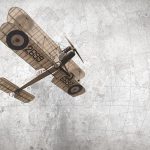 پوستر دیواری هواپیما فروشگاه قلعه کاغذ دیواری