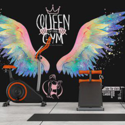 پوستر دیواری ورزشی فروشگاه قلعه کاغذ دیواری