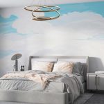 پوستر دیواری ابر و آسمان فروشگاه قلعه کاغذ دیواری