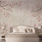 پوستر دیواری گل فروشگاه قلعه کاغذ دیواری