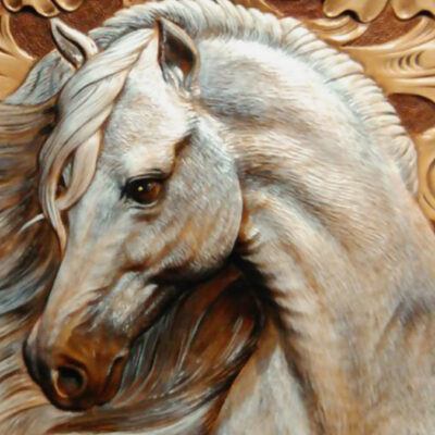 پوستر دیواری اسب فروشگاه قلعه کاغذ دیواری