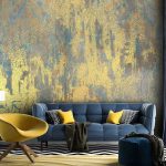 پوستر دیواری پتینه فروشگاه قلعه کاغذ دیواری