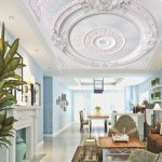 پوستر دیواری سقفی فروشگاه قلعه کاغذ دیواری