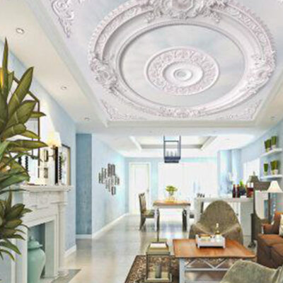 پوستر دیواری سقفی فروشگاه قلعه کاغذ دیواری