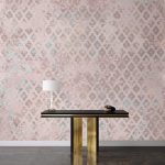 پوستر دیواری داماسک فروشگاه قلعه کاغذ دیواری