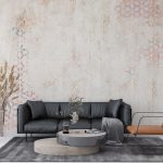 پوستر دیواری پتینه فروشگاه قلعه کاغذ دیواری