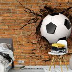 پوستر دیواری فوتبالی فروشگاه قلعه کاغذ دیواری