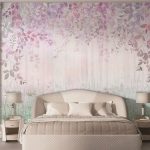 پوستر دیواری گل فروشگاه قلعه کاغذ دیواری