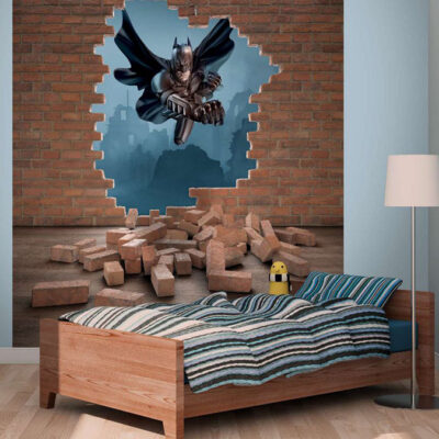 پوستر دیواری بتمن فروشگاه قلعه کاغذ دیواری