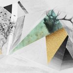 پوستر دیواری مدرن فروشگاه قلعه کاغذ دیواری