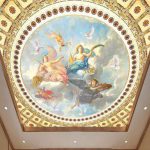 پوستر دیواری سقفی فروشگاه قلعه کاغذ دیواری