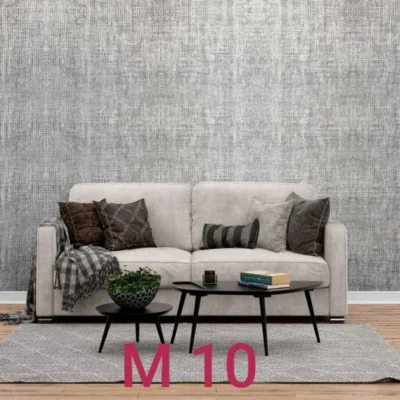 دیوار پوش فومی رولی خاکستری فروشگاه قلعه کاغذ دیواری