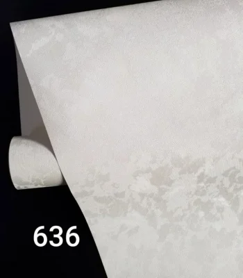 کاغذ دیواری پتینه سفید طوسی مینیمال دکوراسیون قلعه کاغذ دیواری