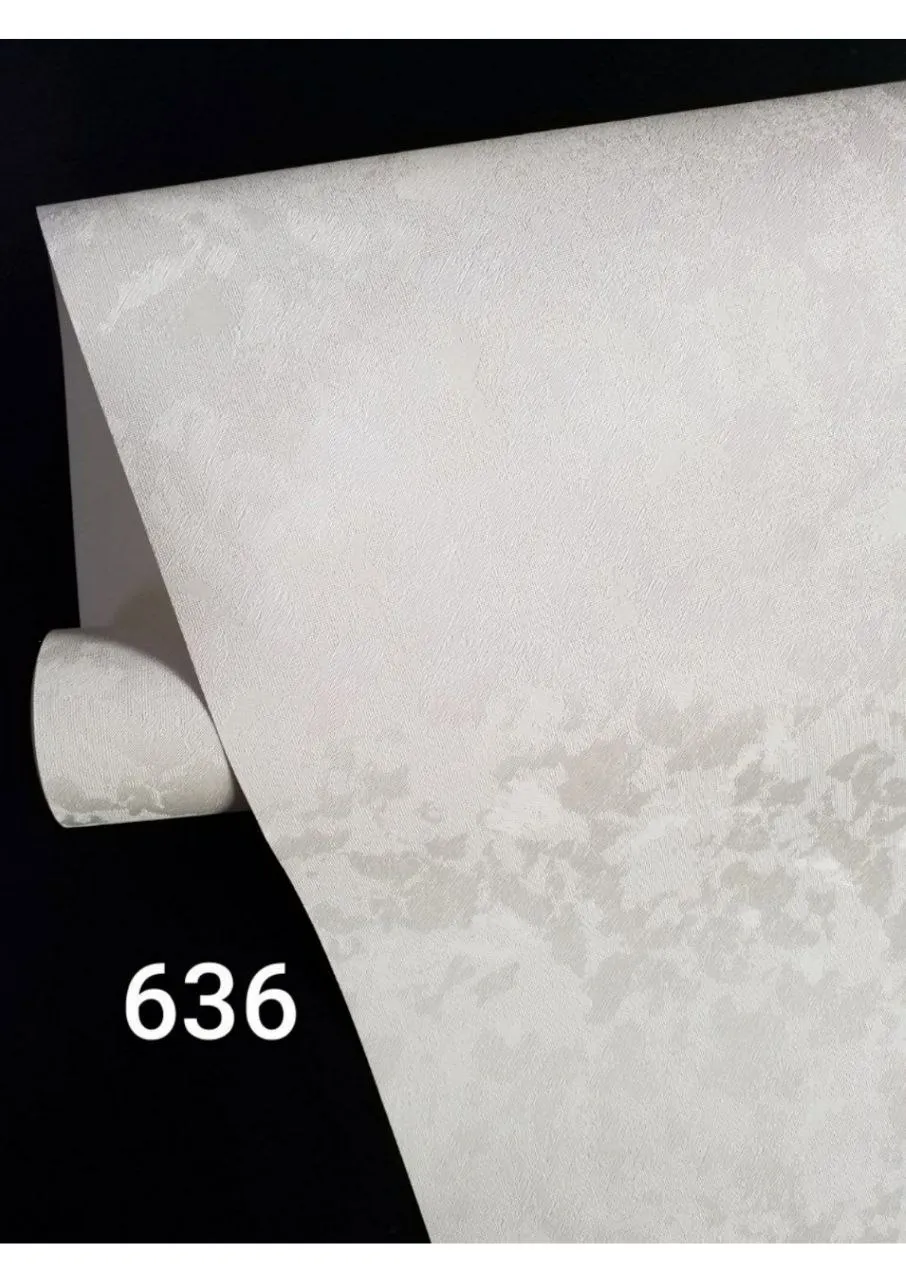 کاغذ دیواری پتینه سفید طوسی مینیمال دکوراسیون قلعه کاغذ دیواری