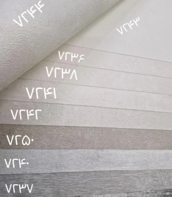 کاغذ دیواری ساده سفید کرم بژ طوسی جوک دکوراسیون قلعه کاغذ دیواری