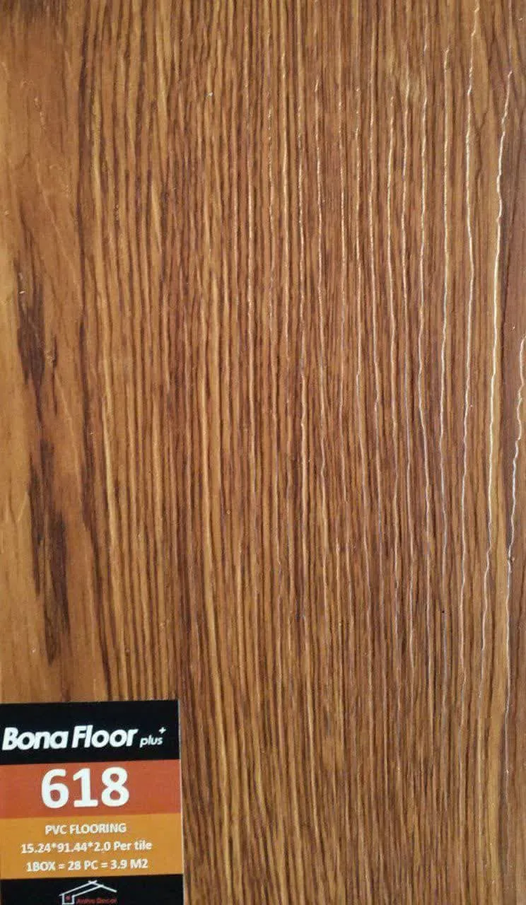 کفپوش طرح پارکت گردویی تیره بونا فلور فروشگاه قلعه کاغذ دیواری