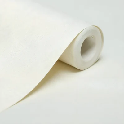 کاغذ دیواری ساده کرم روشن مون دکوراسیون قلعه کاغذ دیواری