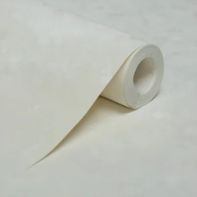 کاغذ دیواری پتینه ساده کرم مون دکوراسیون قلعه کاغذ دیواری