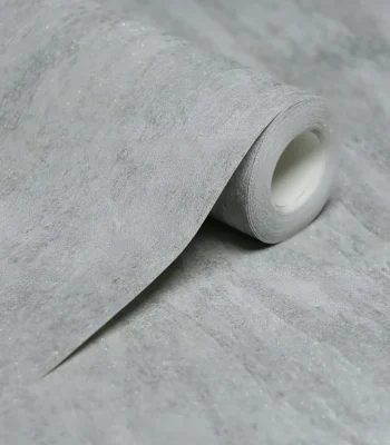 کاغذ دیواری پتینه طوسی مون دکوراسیون قلعه کاغذ دیواری