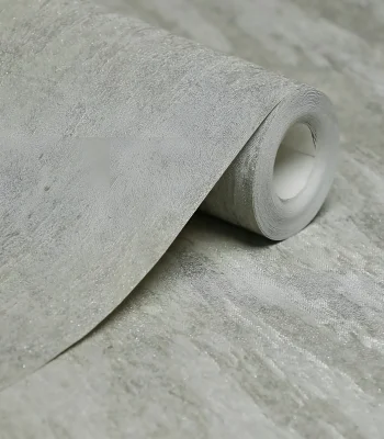 کاغذ دیواری پتینه طوسی مون دکوراسیون قلعه کاغذ دیواری