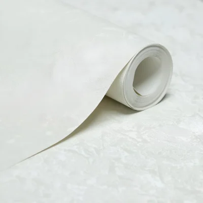 کاغذ دیواری پتینه ساده سفید مون دکوراسیون قلعه کاغذ دیواری