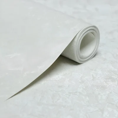 کاغذ دیواری پتینه ساده طوسی روشن مون دکوراسیون قلعه کاغذ دیواری