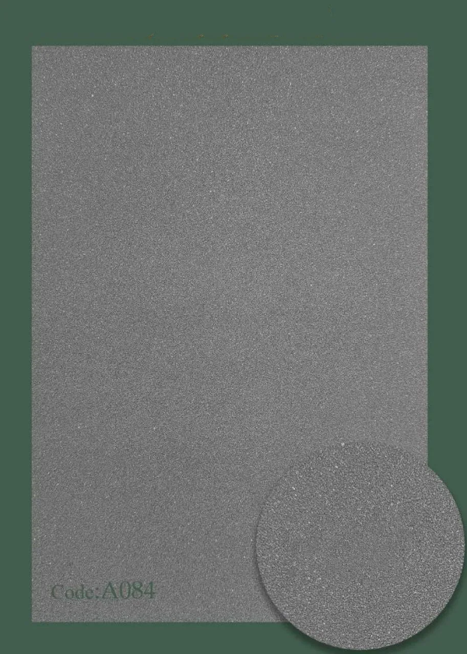 کاغذ‌ دیواری ساده طوسی شاین دار گراف